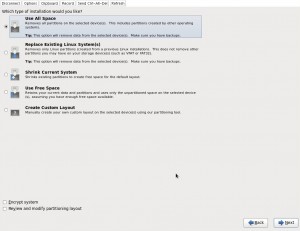 Installation type