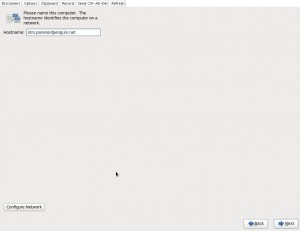 Set hostname