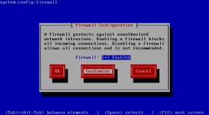 Customize firewall